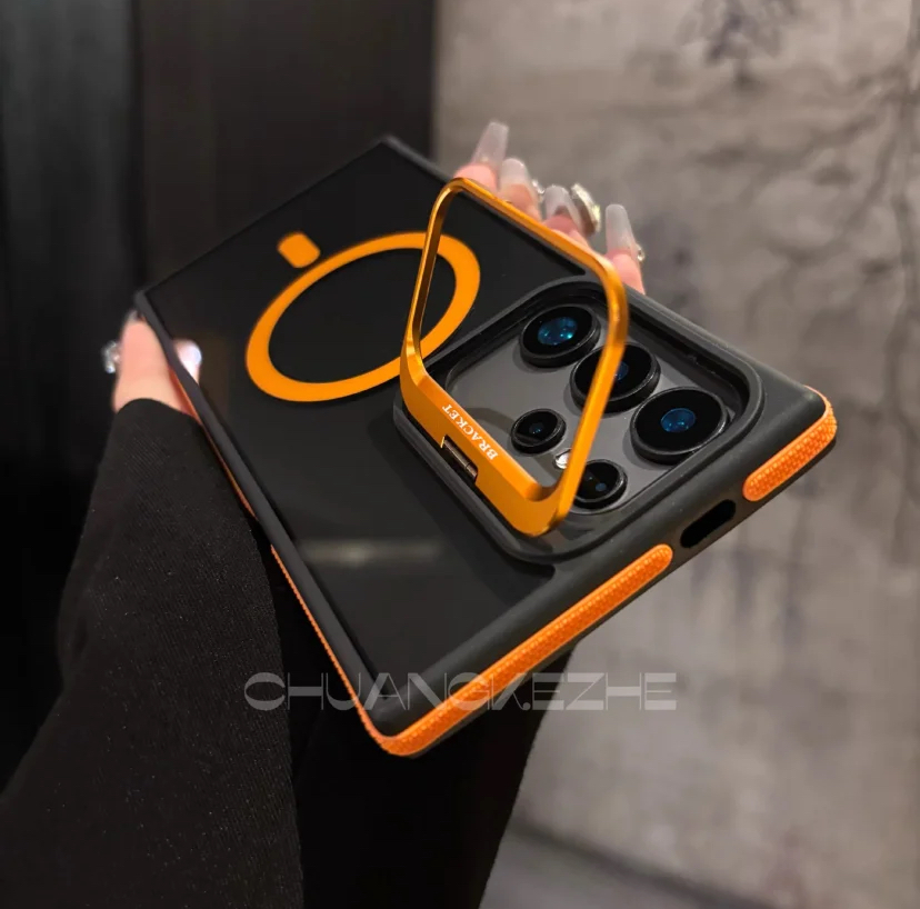 IMG_6562 New Camera Stand Metal Case for Samsung 0range - Image 1