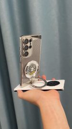 Spiner Heat Dissipation Kickstand Samsung Case - Image 4