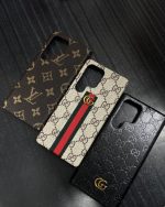 Premium Leather Texture World Famus Brand Case - Image 2