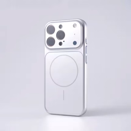 High Quality Matte Magnetic Phone Case for iPhone Full PC Shockproof Hard Cover